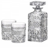 Set 6 Pahare Cristal Bohemia Cu Decantor Whisky Madison COD: 58