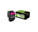 LEXMARK 80C2HM0 MAGENTA TONER