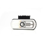 Lampa gabarit LED WAS 1600 12V-24V Alb