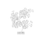 Decoratiune iarna, copac cu frunze, LED, 3xAA, 45 cm GartenVIP DiyLine, Strend Pro