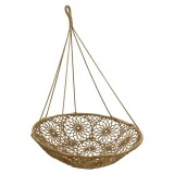 Cumpara ieftin Hamac scaun Baylee impletit Baylee bej-maro D102x140cm