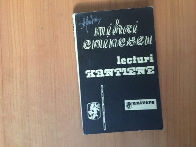 h4b Lecturi kantiene -Mihai Eminescu foto