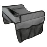 Masuta scaun auto copil pentru calatorie Snack &amp; Play Lampa - Gri Garage AutoRide