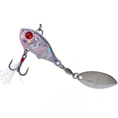 Spinnertail SENSAS Gunki Shocker Vib 14, White Holo, 3.2cm, 15.6g foto