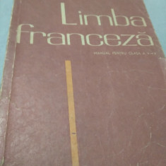 LIMBA FRANCEZA CLASA V MARCEL SARAS 1967 BOGAT ILUSTRATA