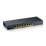 ZYXEL GS1900-8HP 8PORT GBE L2 POE SWITCH, &quot;GS1900-8HP-EU0103F&quot; (timbru verde 2 lei)