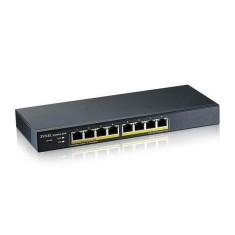 ZYXEL GS1900-8HP 8PORT GBE L2 POE SWITCH, &quot;GS1900-8HP-EU0103F&quot; (timbru verde 2 lei)