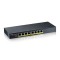 ZYXEL GS1900-8HP 8PORT GBE L2 POE SWITCH, &quot;GS1900-8HP-EU0103F&quot; (timbru verde 2 lei)