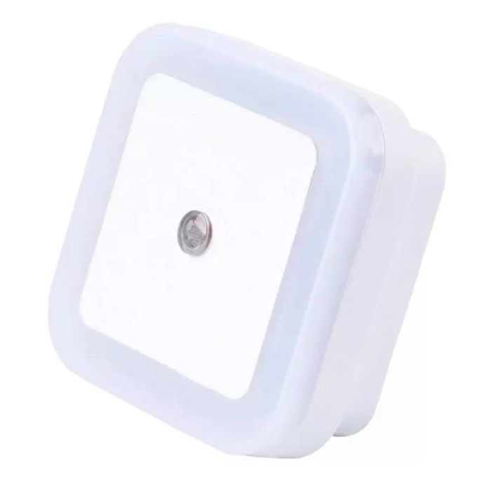 Lampa de veghe cu senzor de lumina, Gonga&reg; Alb