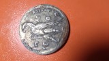 MONEDA GRECEASCA REPLICA TETRADRAHMA DIN REGATUL PTOLEMAIC