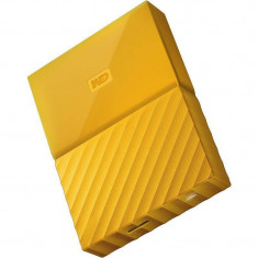 Hard disk extern WD My Passport New 3TB 2.5 inch USB 3.0 Yellow foto