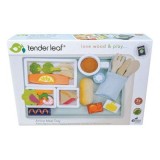 Tava cu meniu de avion, din lemn premium, Airline Meal Tray