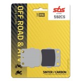 SBS - plăcuțe de fr&acirc;nă 592CS - Offroad &amp; ATV [Sinter / Carbon]