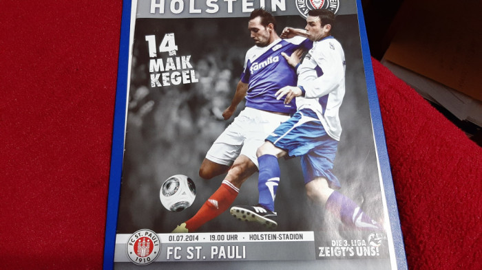 program Holstein Kiel - FC St. Pauli