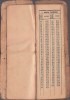 A3125N Carnet de pădurar cu tabele de calcul pentru indicarea volumului și cubajului buștenilor &icirc;n funcție de grosime și lungime, cca anii 1950