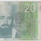 BANCNOTA 20 DINARI 2013 SERBIA