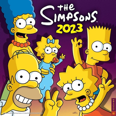 The Simpsons 2023 Wall Calendar foto