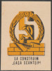 1949 Romania - Vigneta de propaganda comunista Sa construim Casa Scanteii, Istorie, Nestampilat