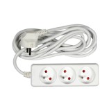 Prelungitor cu impam&acirc;ntare, 3 prize, 3m Vorel 72504