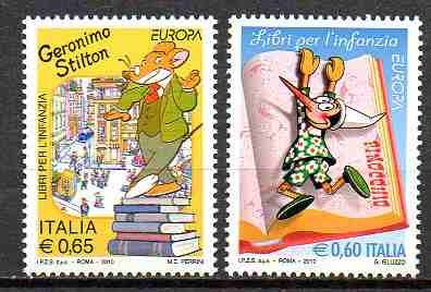 ITALIA 2010, EUROPA CEPT, serie neuzată, MNH