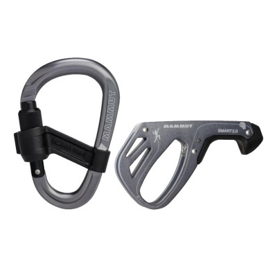 Dispozitiv asigurare MAMMUT Smart 2.0 Belay Package grey foto