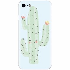 Husa silicon pentru Apple Iphone 5c, Cactus foto
