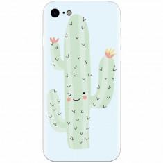 Husa silicon pentru Apple Iphone 5c, Cactus