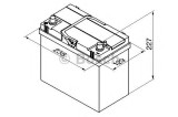 Baterie de pornire TOYOTA HILUX II pick-up (LN8, RN5, LN6, YN6, YN5, LN5, RN6) (1983 - 2005) BOSCH 0 092 S40 230
