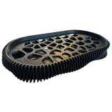 Sapuniera 3D, model Wave, Negru,