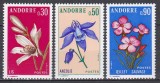 Andorra franceza 1973 - Flori sălbatice, MNH