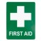 Indicator Autocolant, First Aid, Instalare Ușoară, Plastic PVC, 10x13 cm