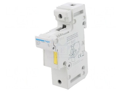 Separator cu Fuzibil 1P 50A 690V 14x51mm pentru Șină DIN foto
