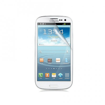 Folie Ecran Samsung I8190 Galaxy S3 Mini Clear Protectie Display i8190 i8200 foto