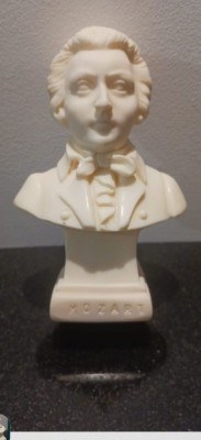 Statueta bust mozart foto