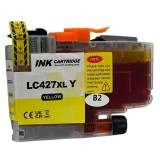 Cartus Cerneala Compatibil Brother LC427XL Yellow, Randament Inalt, Pentru Seria J