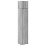Cumpara ieftin Dulap depozitare slim sonoma gri 40x42,5x225 cm lemn prelucrat