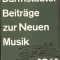 HST C5761N Darmst&auml;dter Beitr&auml;ge zur Neuen Musik IV, 1961