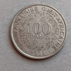 M3 C50 - Moneda foarte veche - Africa de Vest - 100 franci - 2002
