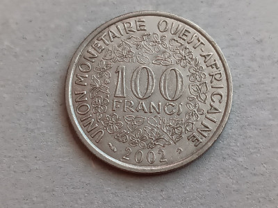 M3 C50 - Moneda foarte veche - Africa de Vest - 100 franci - 2002 foto