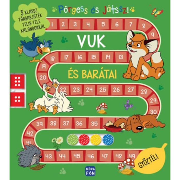P&ouml;rgess &eacute;s j&aacute;tssz! - Vuk &eacute;s bar&aacute;tai