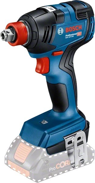 Bosch GDX 18V-200 (solo) Masina de insurubat cu impact brushless, Li-Ion, 200Nm, fara acumulator in set ProAdvanced PowerfulTools