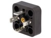 Conector Valvă Soclu Format A 18mm 4P 16A