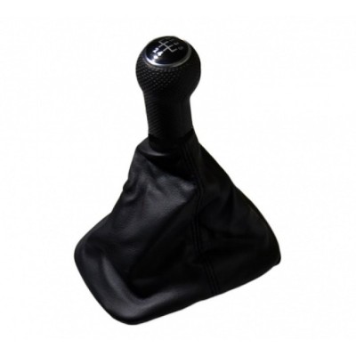 Nuca schimbator viteze + manson compatibil Volkswagen Golf 4 MK4 1997-2005 M-02 Negru foto