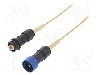 Conector fibra optica, {{Subtip conector}}, 1 pini, BULGIN - PXF4055BAB