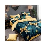 Cumpara ieftin Lenjerie de Pat Bumbac Finet, 6 Piese, Pat Dublu - EAT135