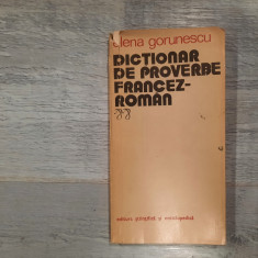 Dictionar de proverbe francez-roman de Elena Gorunescu