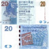 HONG KONG 20 dollars 2013 (SCB) UNC!!!
