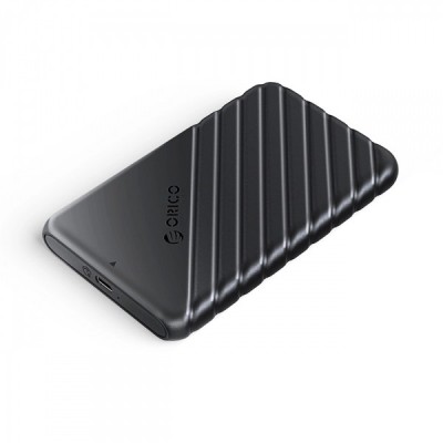 Rack Orico 25PW1C-C3 pentru HDD / SSD SATA 2.5inch, USB-C, Negru foto