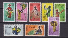 Somalia 1961 fructe MI 16-23 MNH foto