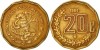 Mexic 1994 - 20 centavos, circulata